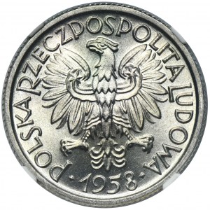 2 złote 1958 Jagody - NGC MS67