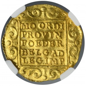 Niderlandy, Prowincja Utrecht, Dukat 1650 - NGC MS62