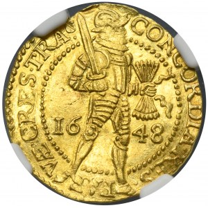 Netherlands, Utrecht Province, Ducat 1648 - NGC MS62