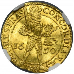 Netherlands, Utrecht Province, Ducat 1650 - NGC UNC DETAILS