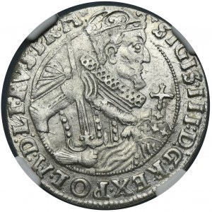 Sigismund III Vasa, 1/4 Thaler Bromberg 1624 - PR M - NGC MS62