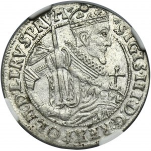 Sigismond III Vasa, Ort Bydgoszcz 1623 - PRV M - NGC UNC DETAILS