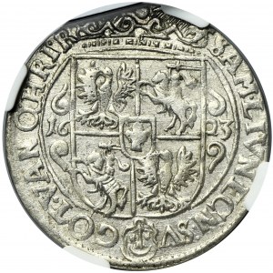 Sigismond III Vasa, Ort Bydgoszcz 1623 - PRV M - NGC UNC DETAILS