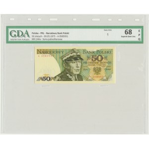 50 złotych 1975 - A - GDA 68 EPQ