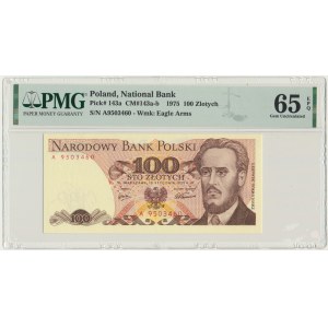 100 złotych 1975 - A - PMG 65 EPQ