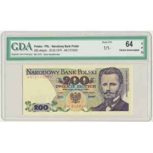 200 Or 1976 - AN - GDA 64 EPQ