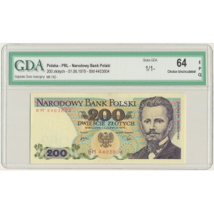 200 złotych 1979 - BM - GDA 64 EPQ