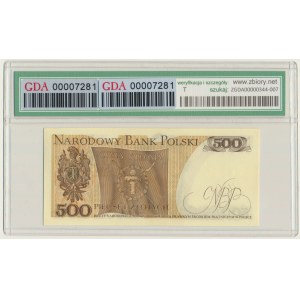500 złotych 1976 - AK - GDA 66 EPQ