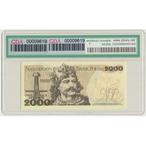 2.000 złotych 1977 - A - GDA 64 EPQ - pierwsza seria