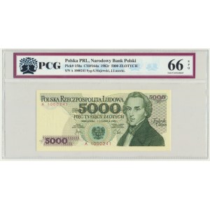 5 000 Or 1982 - A - PCG 66 EPQ