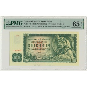 Czechoslovakia, 100 Korun 1961 - PMG 65 EPQ