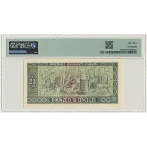 Romania, 25 Lei 1966 - PMG 64