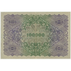 Autriche, 100 000 couronnes 1922