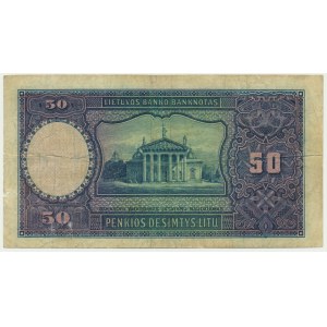 Lithuania, 50 Litu 1928