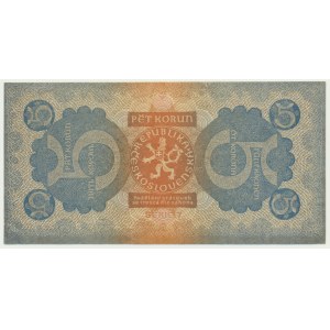Czechoslovakia, 5 Korun 1921