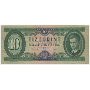 Hungary, 10 Forint 1949