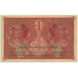Czechoslovakia, 20 Korun 1919