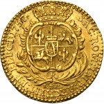 Augustus III of Poland, Ducat Dresden 1757 IDB