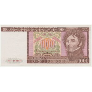 Sweden, 1.000 Kroner 1977