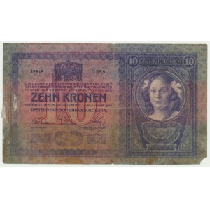 Autriche, 10 couronnes 1904
