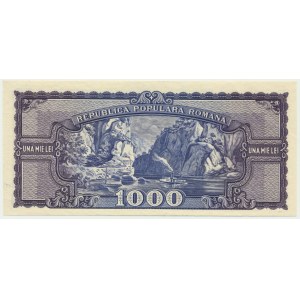 Romania, 1.000 Lei 1950