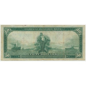 USA, Cleveland, 50 Dollars 1914 - 2B - Burke & Houston
