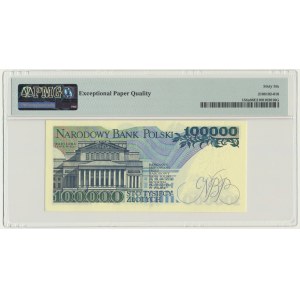 100.000 złotych 1990 - BM - PMG 66 EPQ