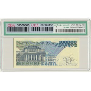 100.000 złotych 1990 - BD - GDA 66 EPQ