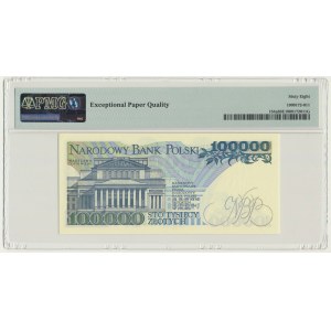 100.000 złotych 1990 - A - PMG 68 EPQ