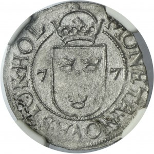 Suède, Jan III, 1/2 Öre Stockholm 1577 - NGC AU DÉTAILS