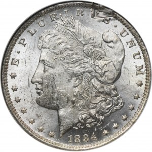 USA, 1 Dollar New Orleans 1884 O - Morgan