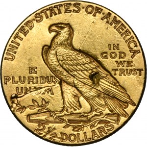 USA, 2 1/2 Dollar Philadelphia 1926 - Indian Head