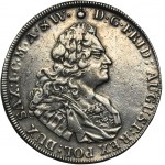 Auguste II le Fort, Dresde Thaler 1728 IGS - TRÈS RARE