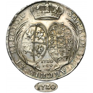 Augustus II the Strong, Thaler Dresden 1720 IGS - RARE