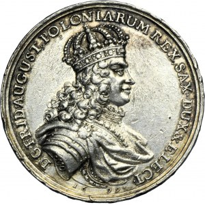 August II the Strong, Dynastic Medal 1699