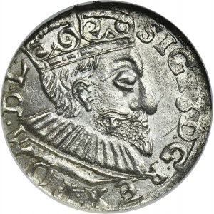 Žigmund III Vaza, Trojak Poznaň 1593 - široká tvár