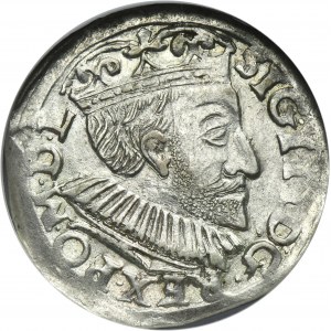 Žigmund III Vaza, Trojak Poznaň 1591 - široká hlava