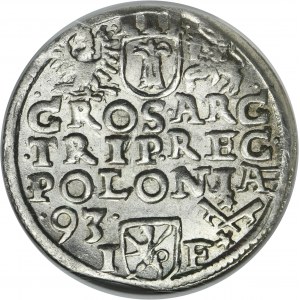 Sigismund III Vasa, 3 Groschen Posen 1593