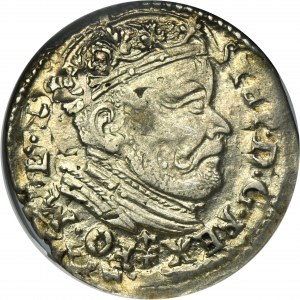 Stephan Bathory, 3 Groschen Vilnius 1585