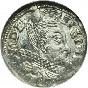 Žigmund III Vaza, Trojak Poznaň 1597 - dátum oddelený kvetom