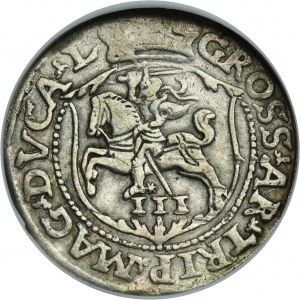 Žigmund II August, Trojak Vilnius 1564 - L/L
