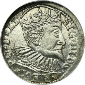 Žigmund III Vasa, Trojka Riga 1598 - bez značky medzi DG