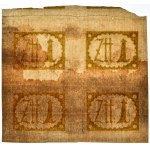 Fragment arkusza 1 złoty 1794 - rewers
