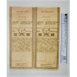 5 złotych 1794 - N.E.2 i N.F.2 - NIEROZCIĘTA PARA Z GŁÓWKAMI Z BŁĘDEM WSZLKICH - PCGS 15 - UNIKAT