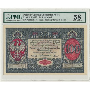 100 marek 1916 - Generał - PMG 58