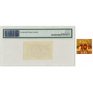 Danzig, 10 Pfennig 1923 - October - watermark KOGA - PMG 65 EPQ