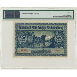 Gdansk, 500 marks 1922 - PMG 64 EPQ