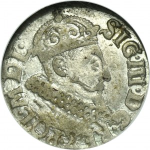 Sigismund III Vasa, 3 Groschen Krakau 1621