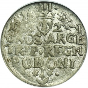 Sigismund III Vasa, 3 Groschen Krakau 1621