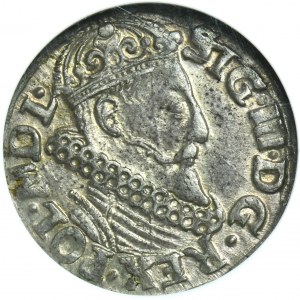 Sigismund III Vasa, 3 Groschen Krakau 1619